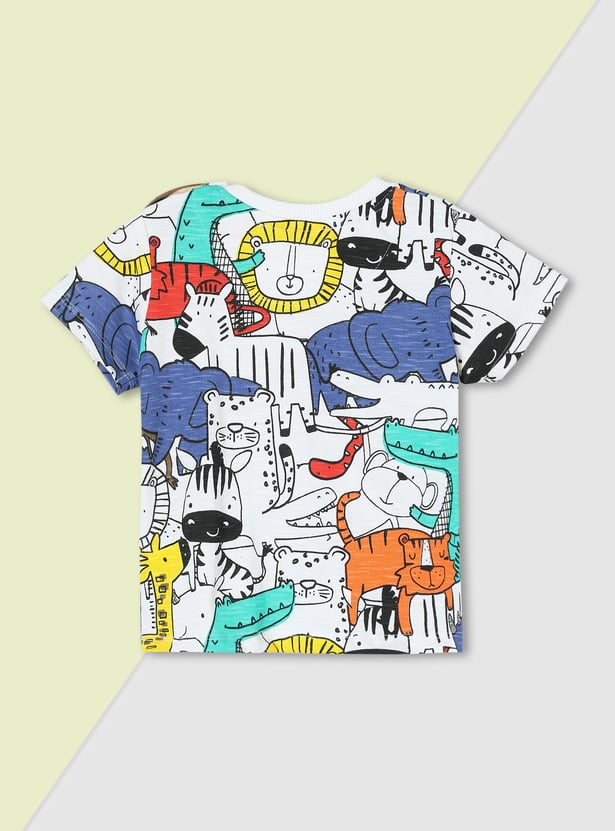 Boys Printed T-shirt - Pack of 2