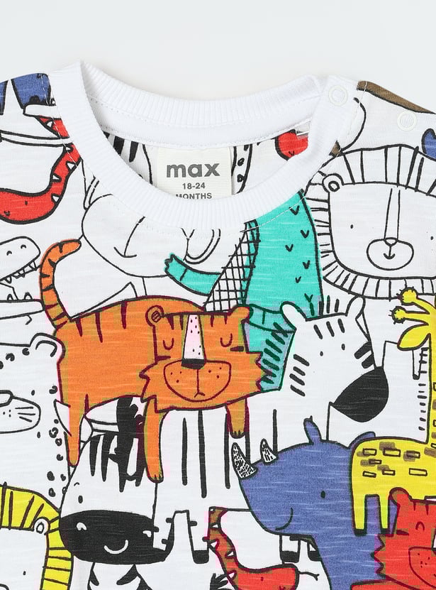Boys Printed T-shirt - Pack of 2