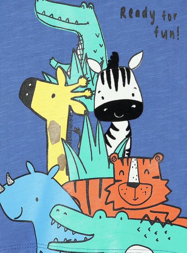 Boys Printed T-shirt - Pack of 2