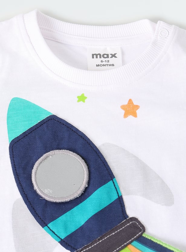 Boys Printed T-shirt - Pack of 2