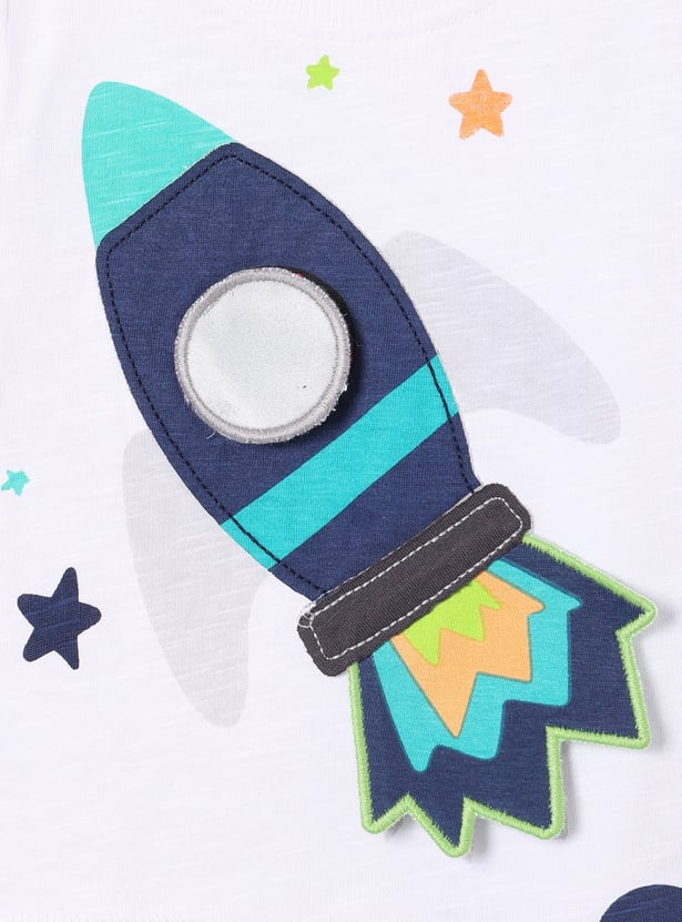 Boys Printed T-shirt - Pack of 2