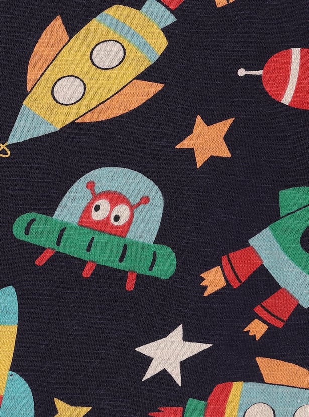 Boys Printed T-shirt - Pack of 2