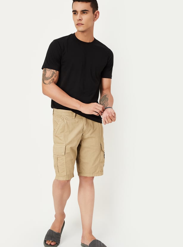 Men Solid T-shirt - Pack of 2