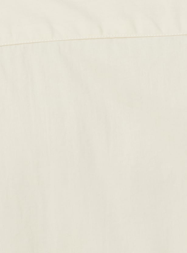 Men Slim Fit Solid Casual Shirt