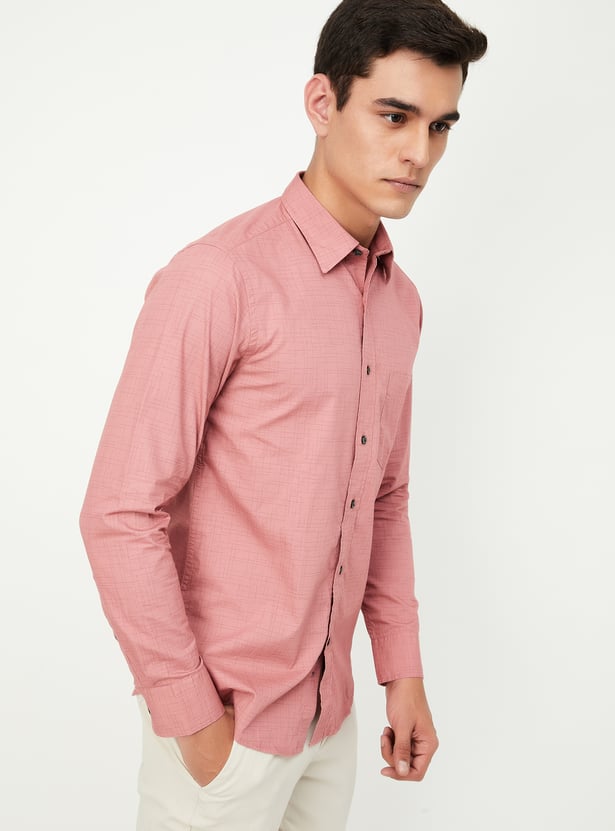 Men Slim Fit Printed Casual Shirt