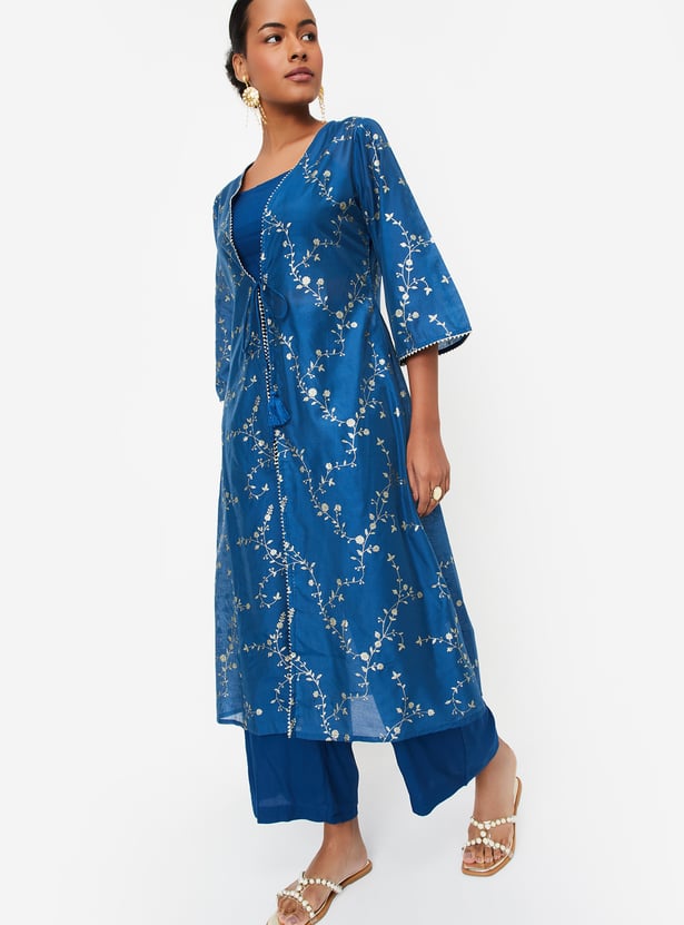 Kalki x Max Women Embroidered Co-Ord Set