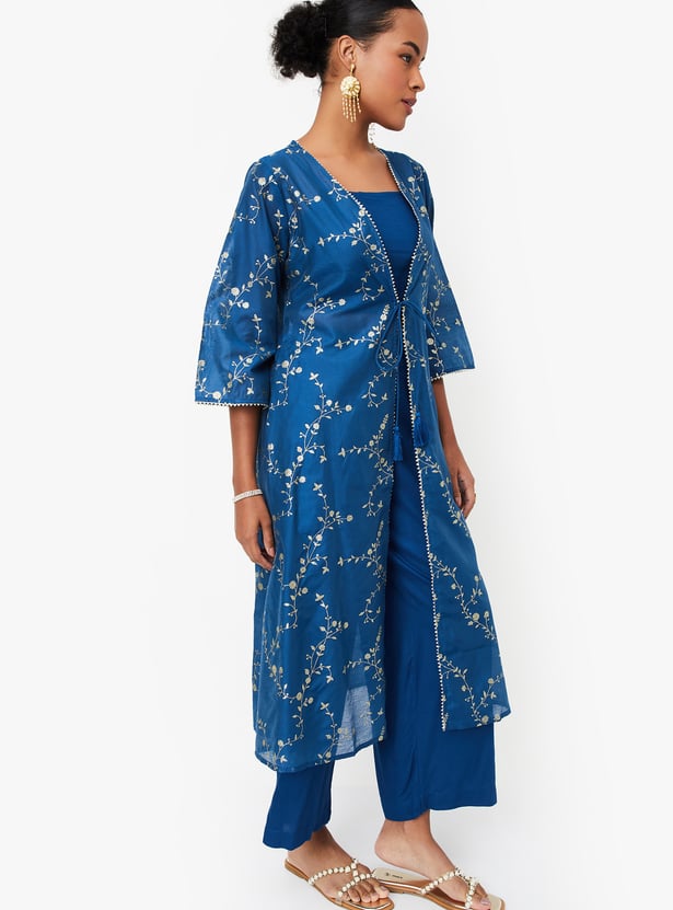 Kalki x Max Women Embroidered Co-Ord Set