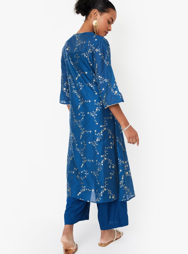 Kalki x Max Women Embroidered Co-Ord Set