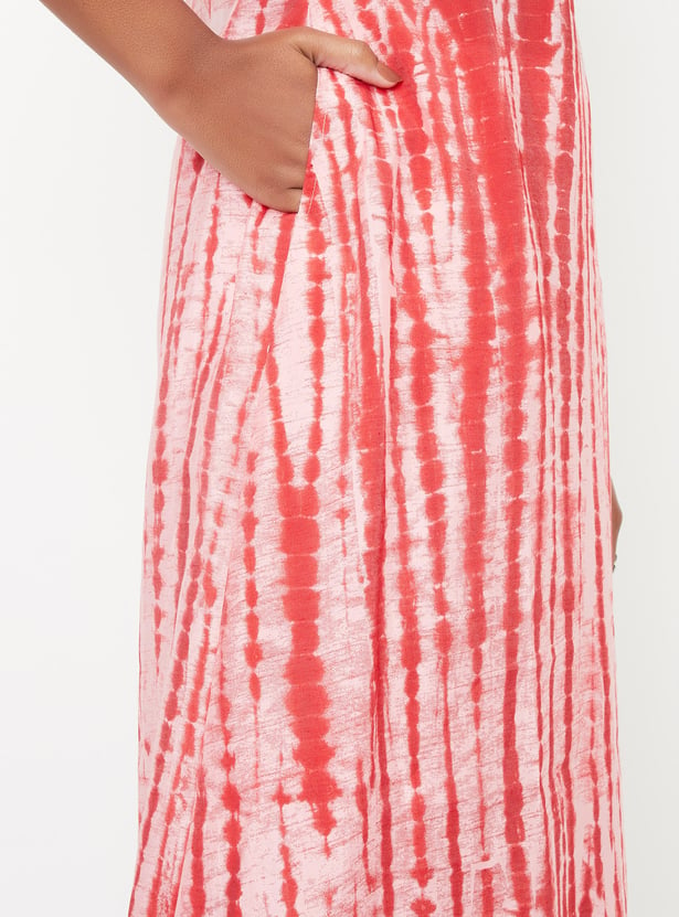 Women Tie & Dye A-Line Kurta