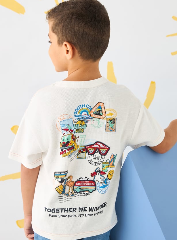 Boys Graphic Printed T-shirt