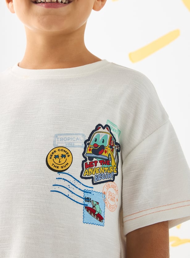 Boys Graphic Printed T-shirt