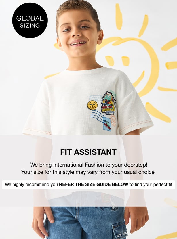 Boys Graphic Printed T-shirt