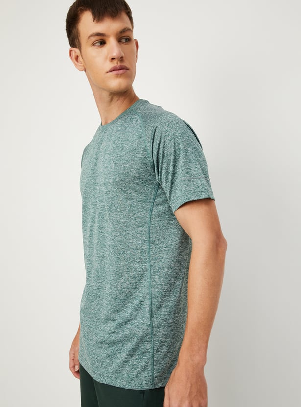 Men Solid Sports T-shirt