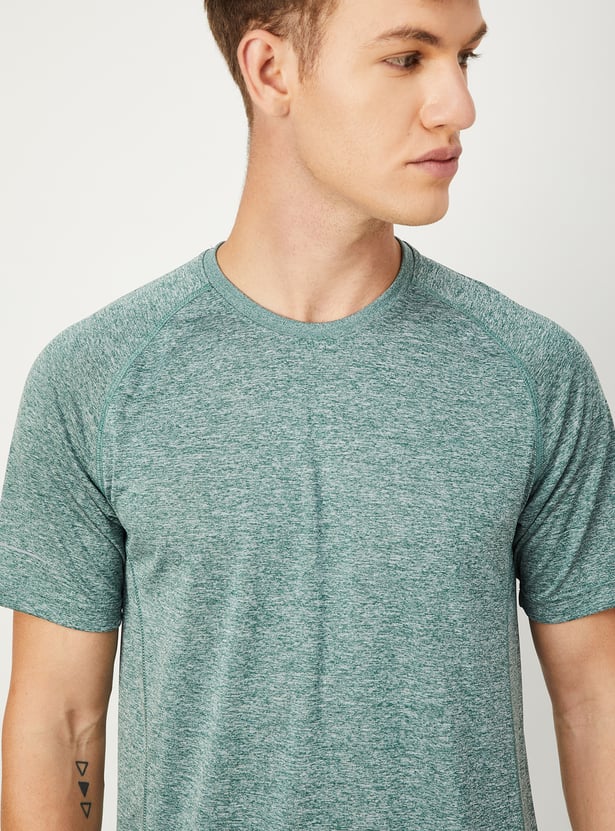 Men Solid Sports T-shirt