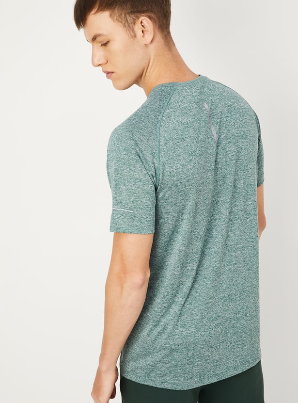 Men Solid Sports T-shirt