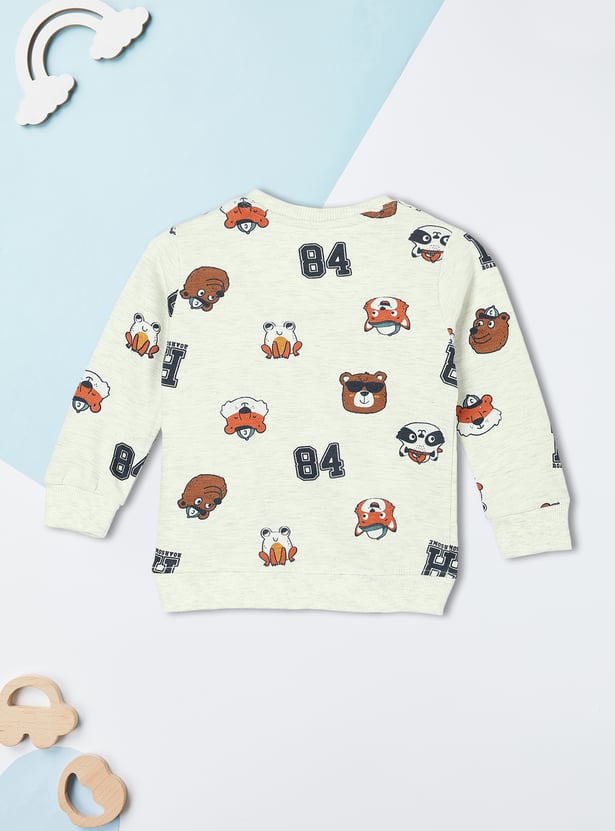 Boys All-Over Printed Sweatshirt