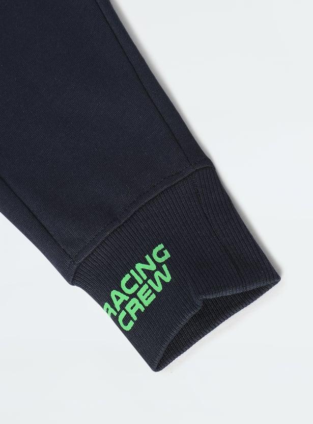 Boys Typographic Printed Joggers