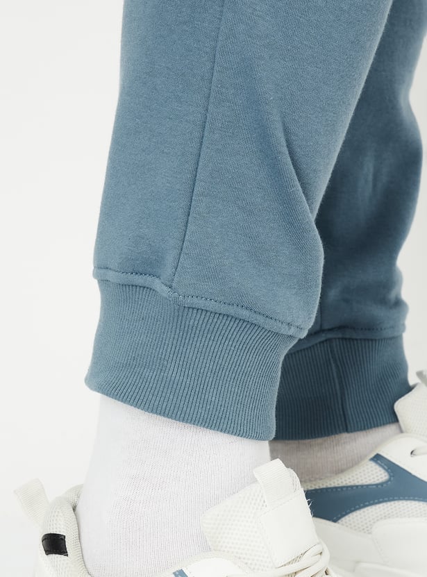 Men Solid Athleisure Joggers
