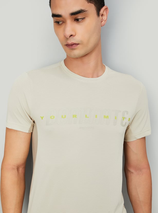 Men Cut and Sew Active T-shirt