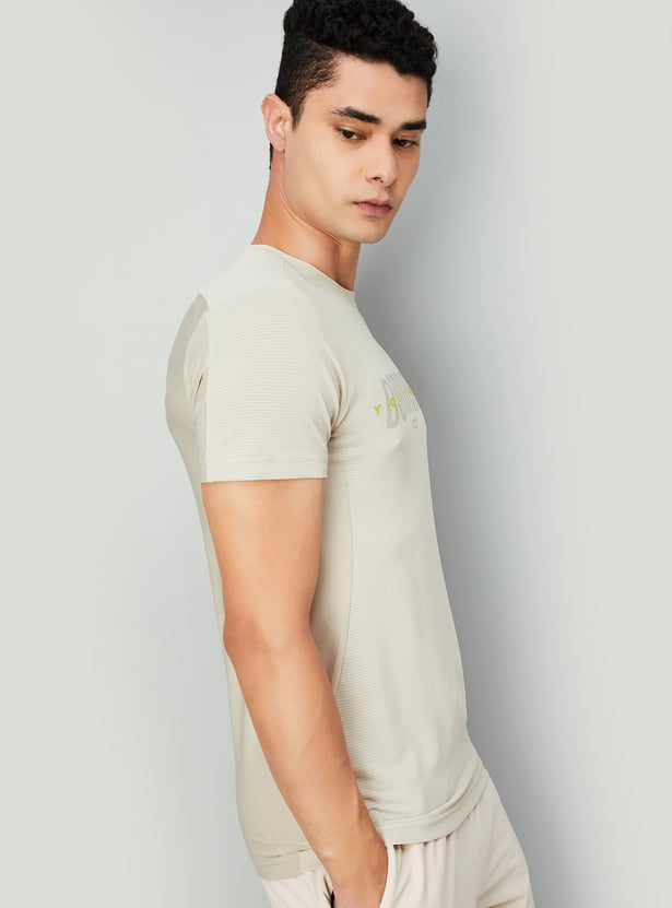 Men Cut and Sew Active T-shirt