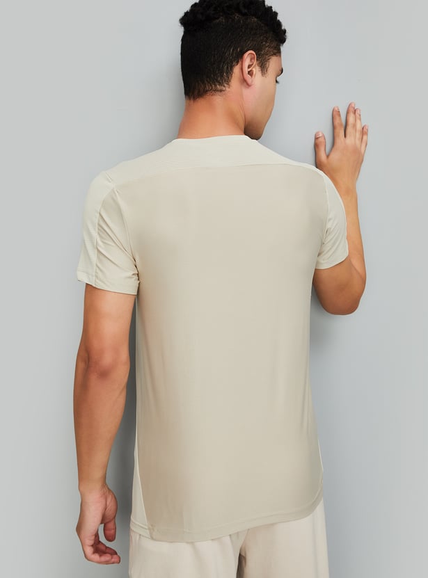 Men Cut and Sew Active T-shirt