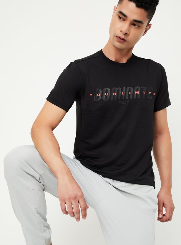 Men Cut and Sew Active T-shirt