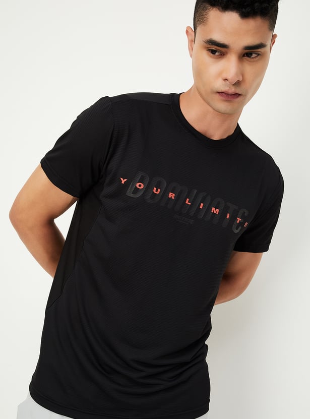 Men Cut and Sew Active T-shirt
