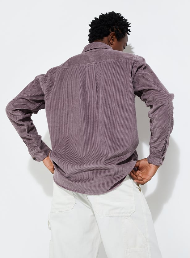 URB_N Men Corduroy Overshirt