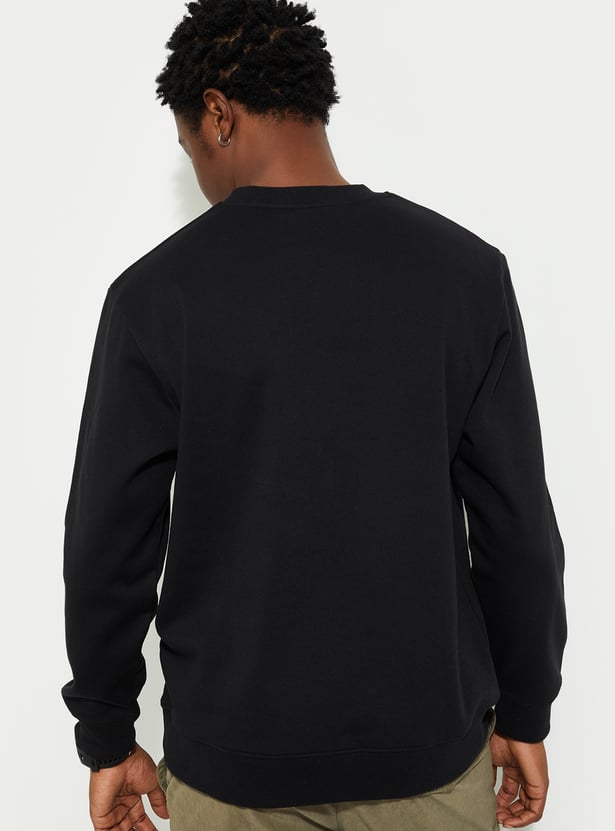 URB_N Men Solid Sweatshirt