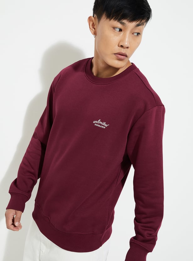 URB_N Men Solid Sweatshirt