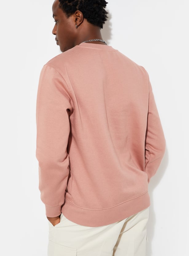 URB_N Men Chest Pocket Sweatshirt