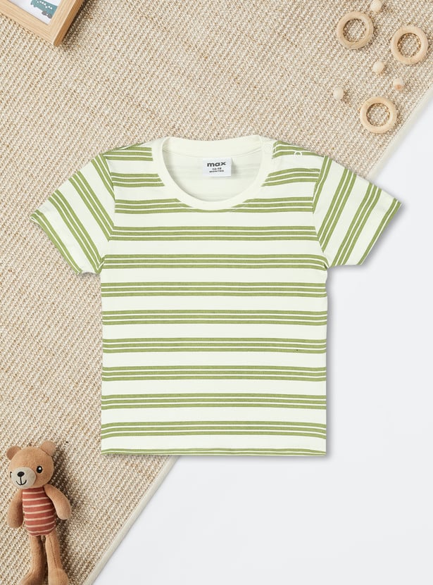 Boys Denim Dungaree with T-shirt