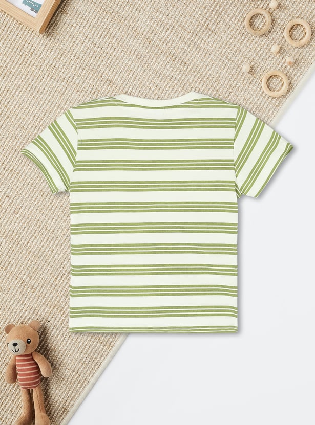 Boys Denim Dungaree with T-shirt