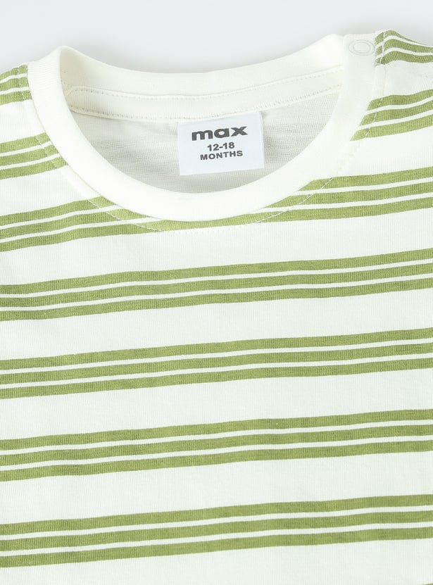 Boys Denim Dungaree with T-shirt