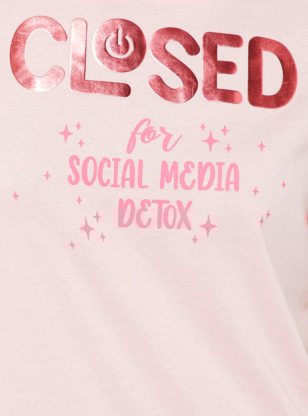 URB_N Women Graphic Printed T-shirt - Pack of 2