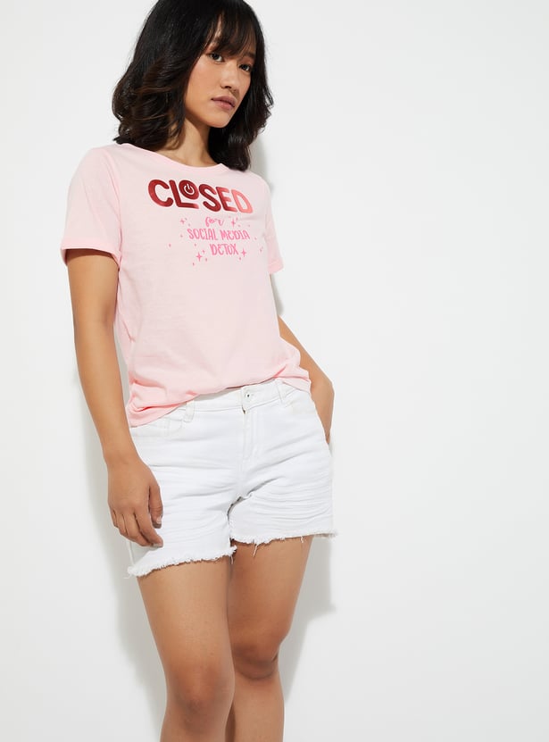 URB_N Women Graphic Printed T-shirt - Pack of 2