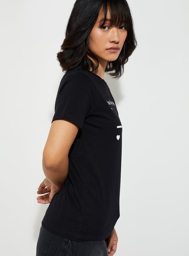 URB_N Women Graphic Printed T-shirt - Pack of 2