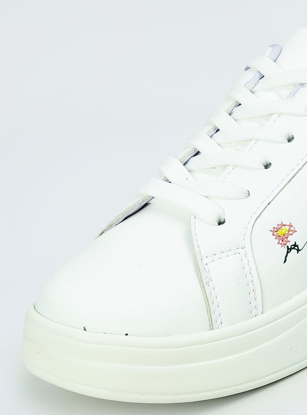 Women Embroidered Sneakers