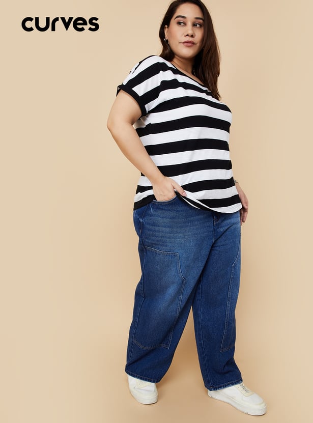 Women Striped T-shirt