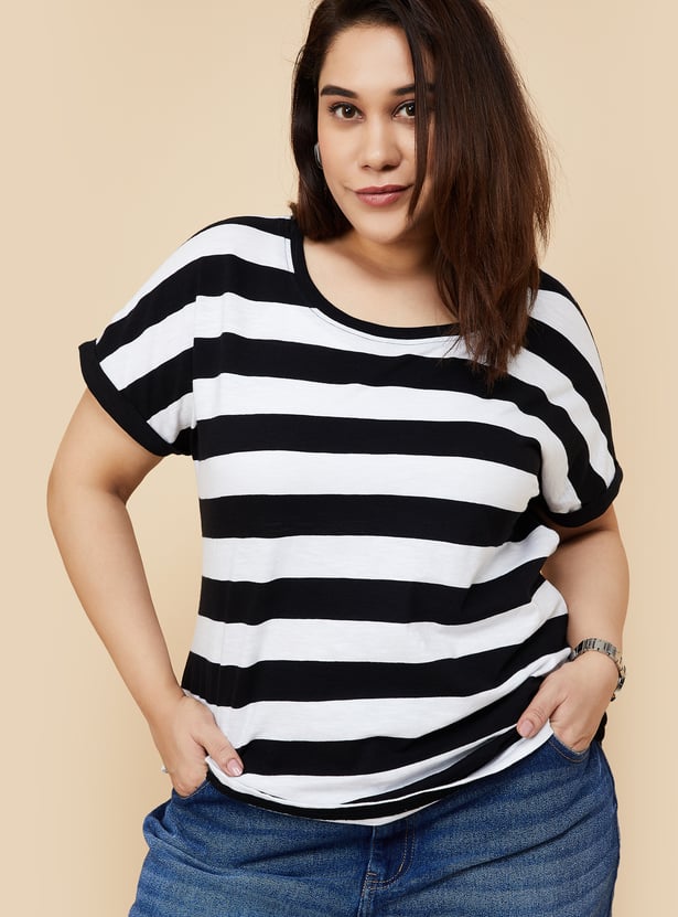 Women Striped T-shirt
