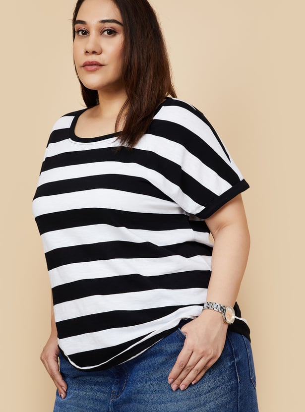 Women Striped T-shirt