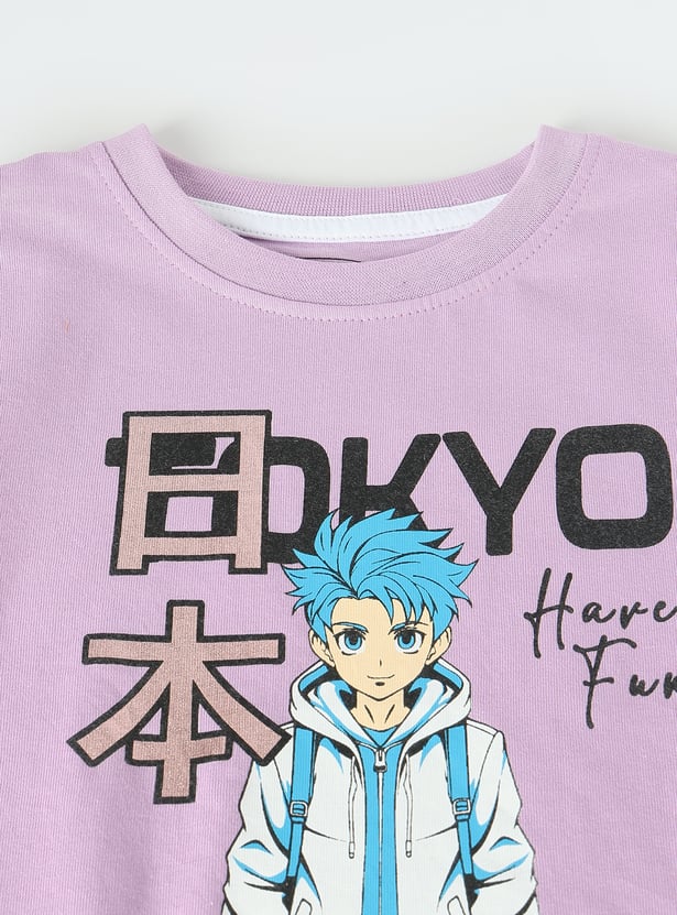 Boys Graphic Printed T-shirt