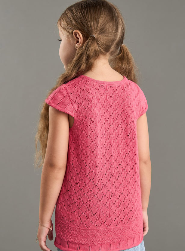 Girls Crochet Top