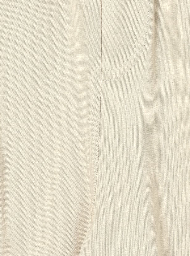 Boys Solid Cargo Joggers