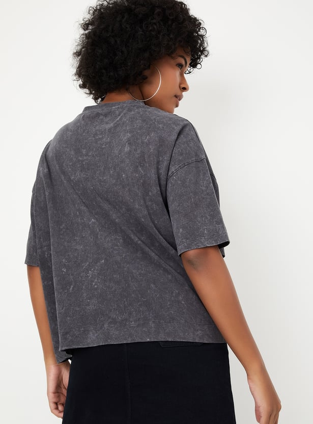 Women Wednesday Printed T-shirt