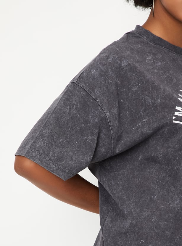 Women Wednesday Printed T-shirt