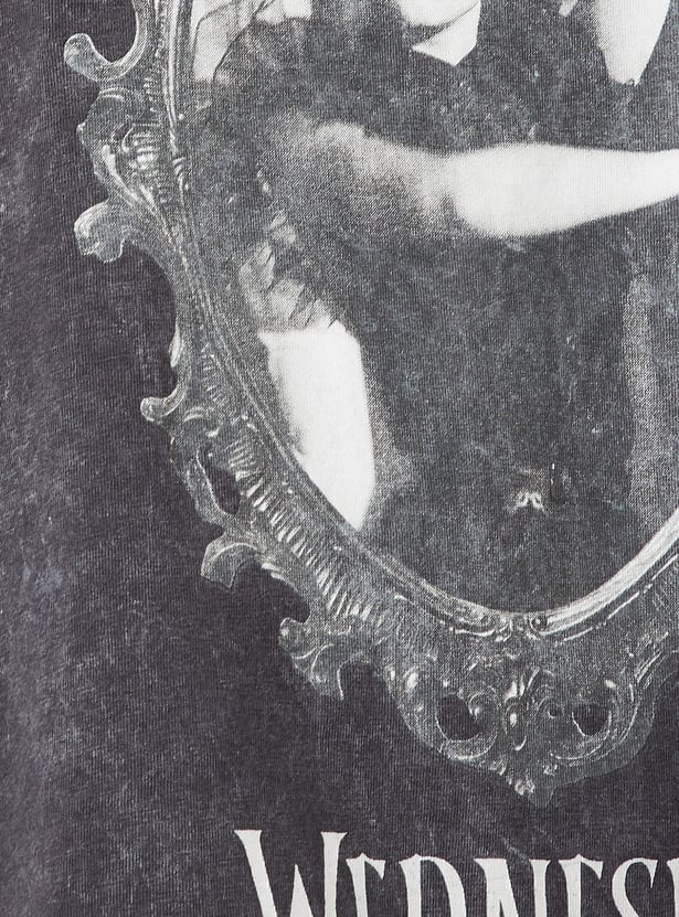 Women Wednesday Printed T-shirt