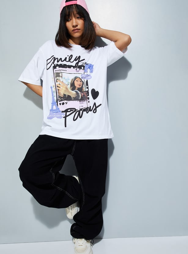 URB_N Women Emily In Paris Printed T-shirt