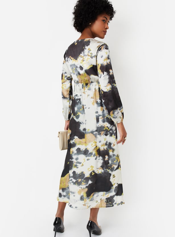Kalki x Max Women Printed Wrap Dress