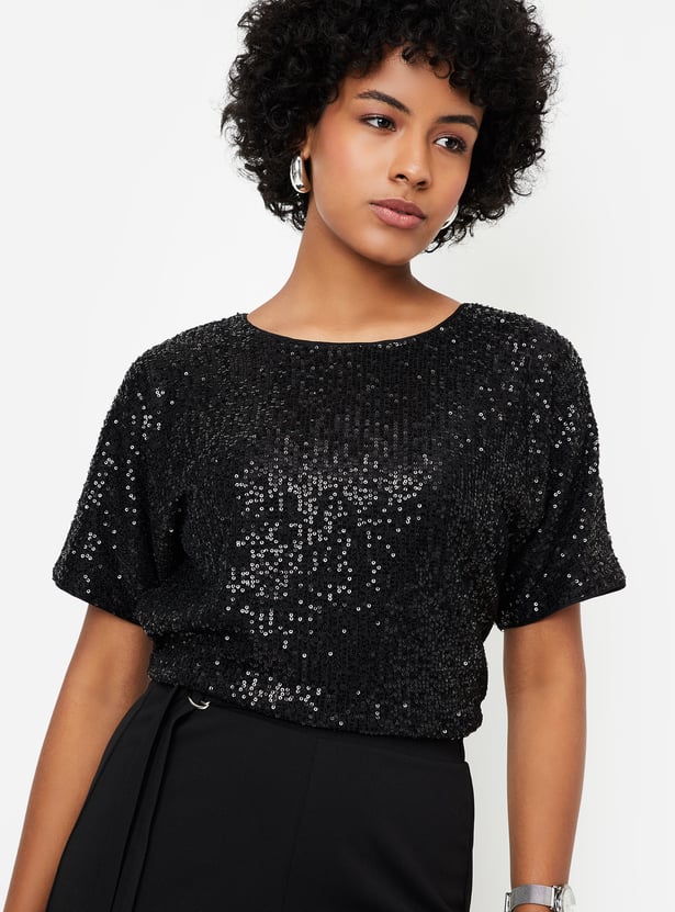 Kalki x Max Women Sequinned Top